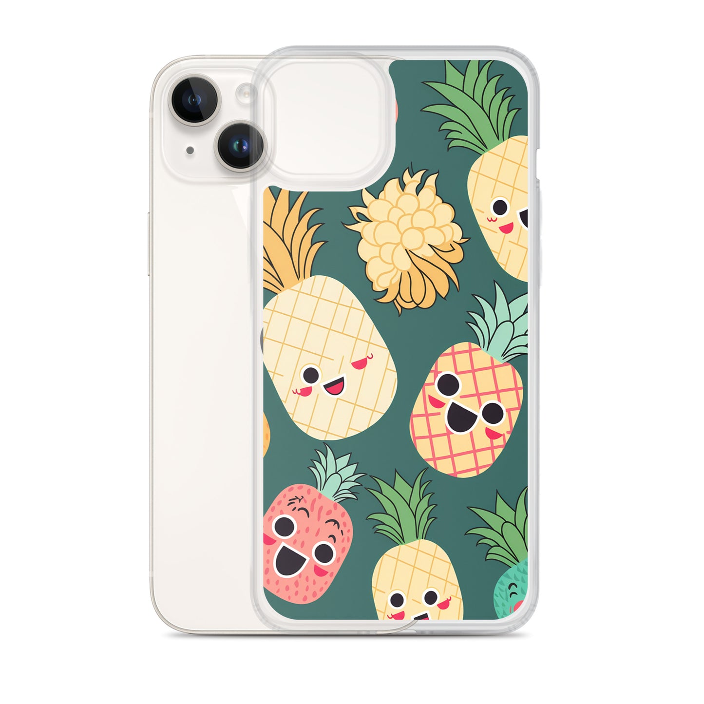 iPhone Case - Happy Pineapples