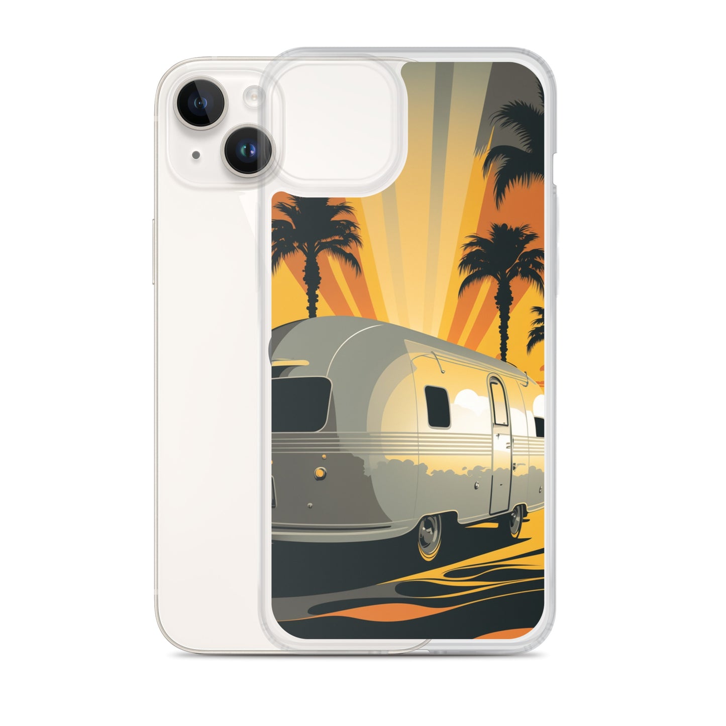iPhone Case - Sunset Rays and Camper