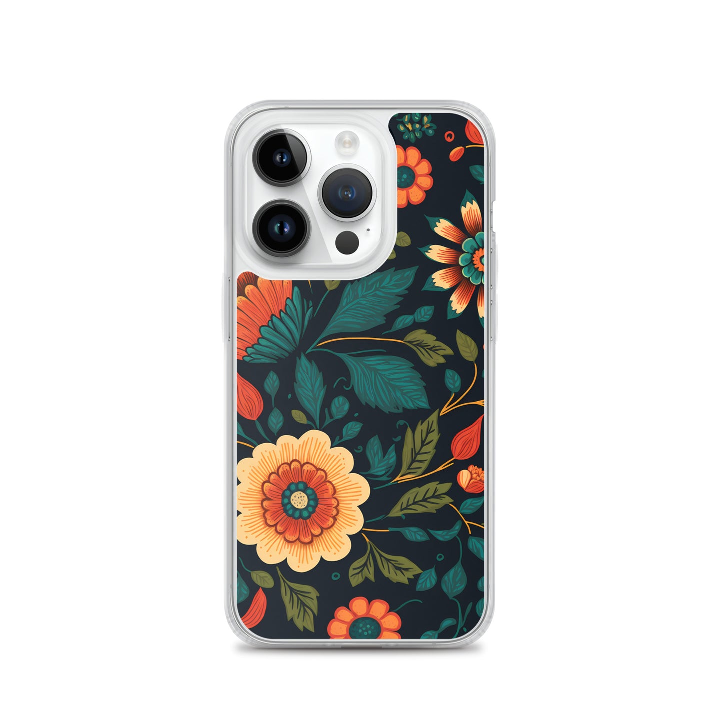 iPhone Case - Orange Florals