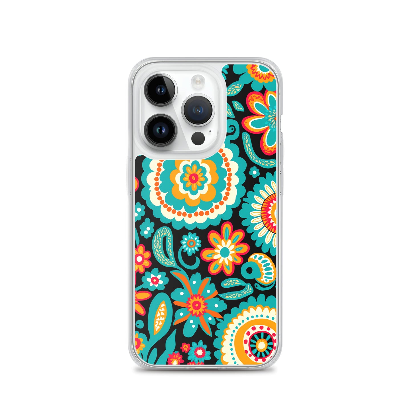 iPhone Case - Turquoise Floral