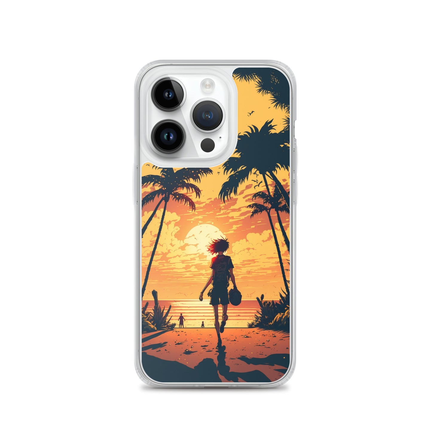 iPhone Case - Sunset Beachgoer