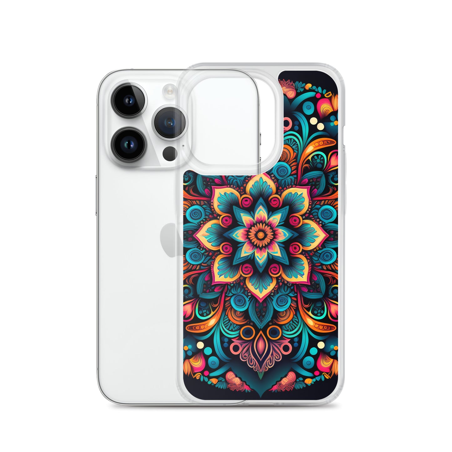 iPhone Case - Neon Mandala