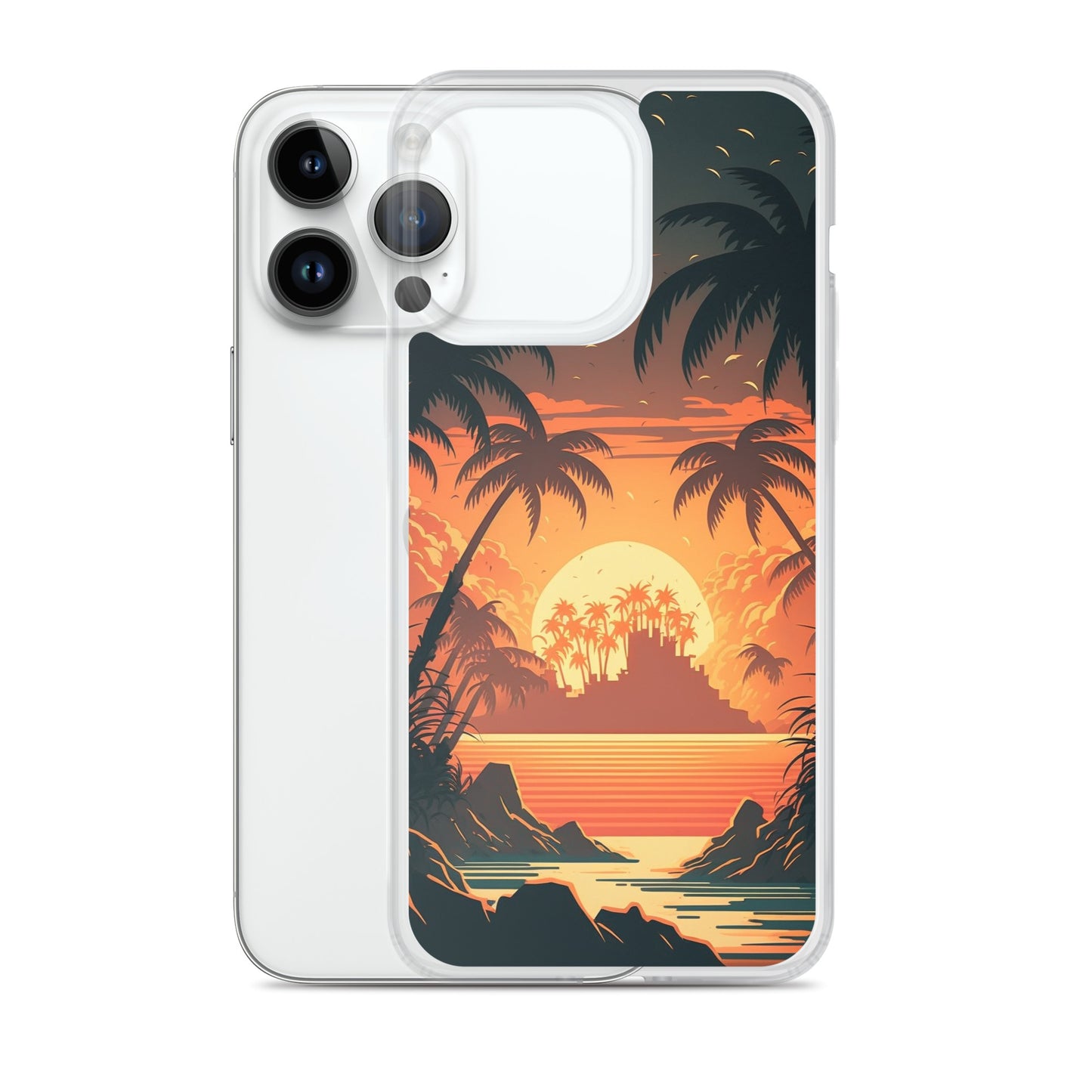 iPhone Case - Palm Island Sunset