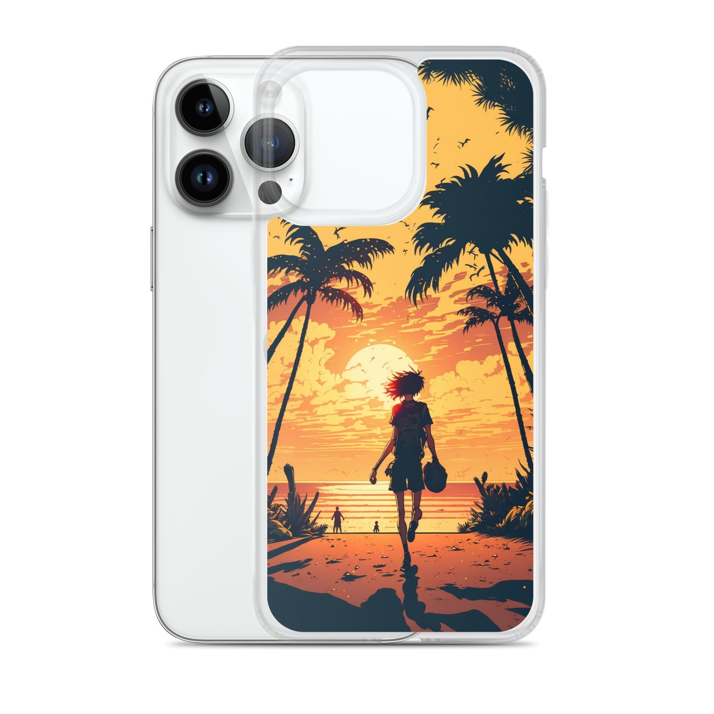 iPhone Case - Sunset Beachgoer