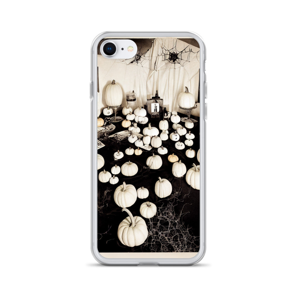 iPhone Case - Halloween White Pumpkins