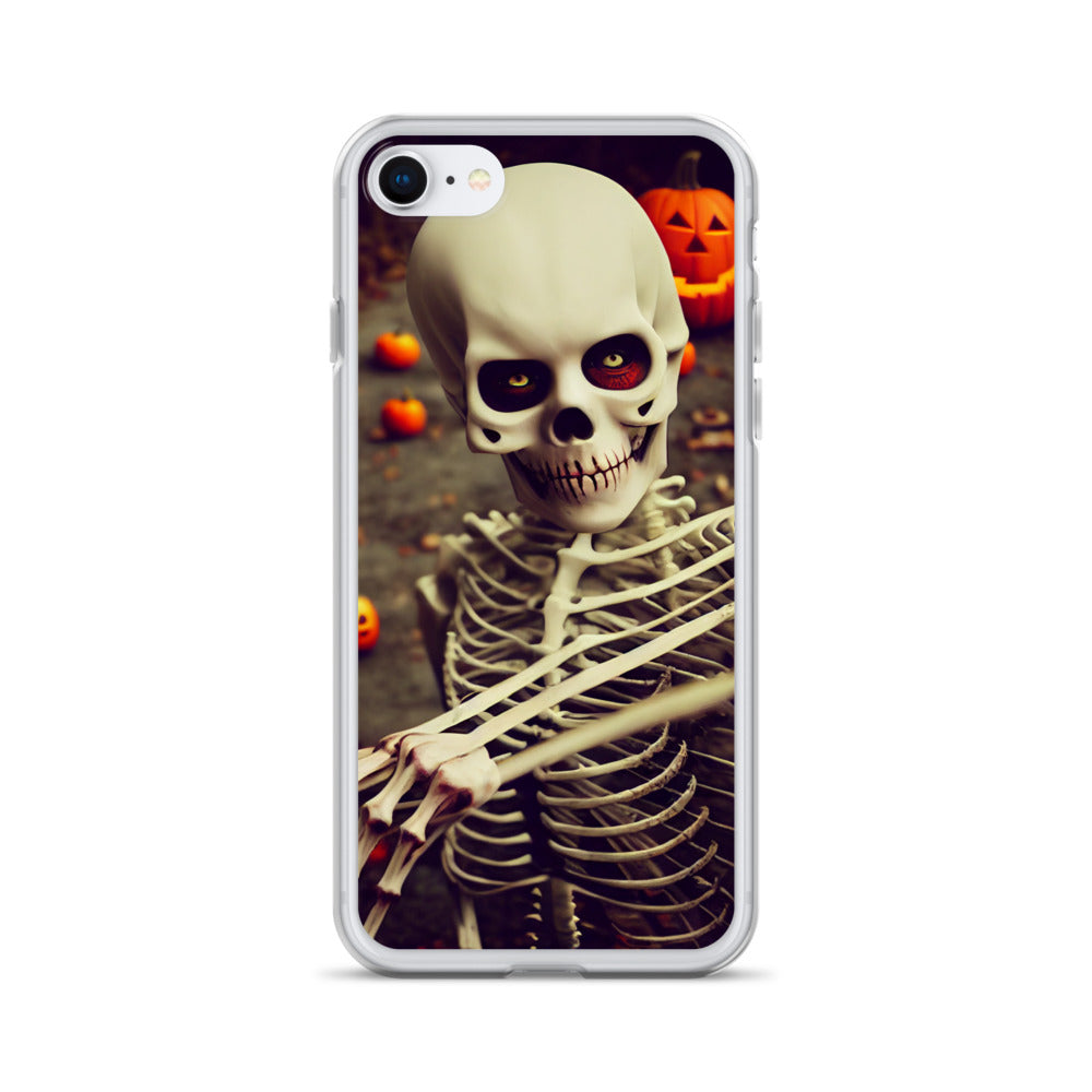 iPhone Case - Halloween Scary Skeleton