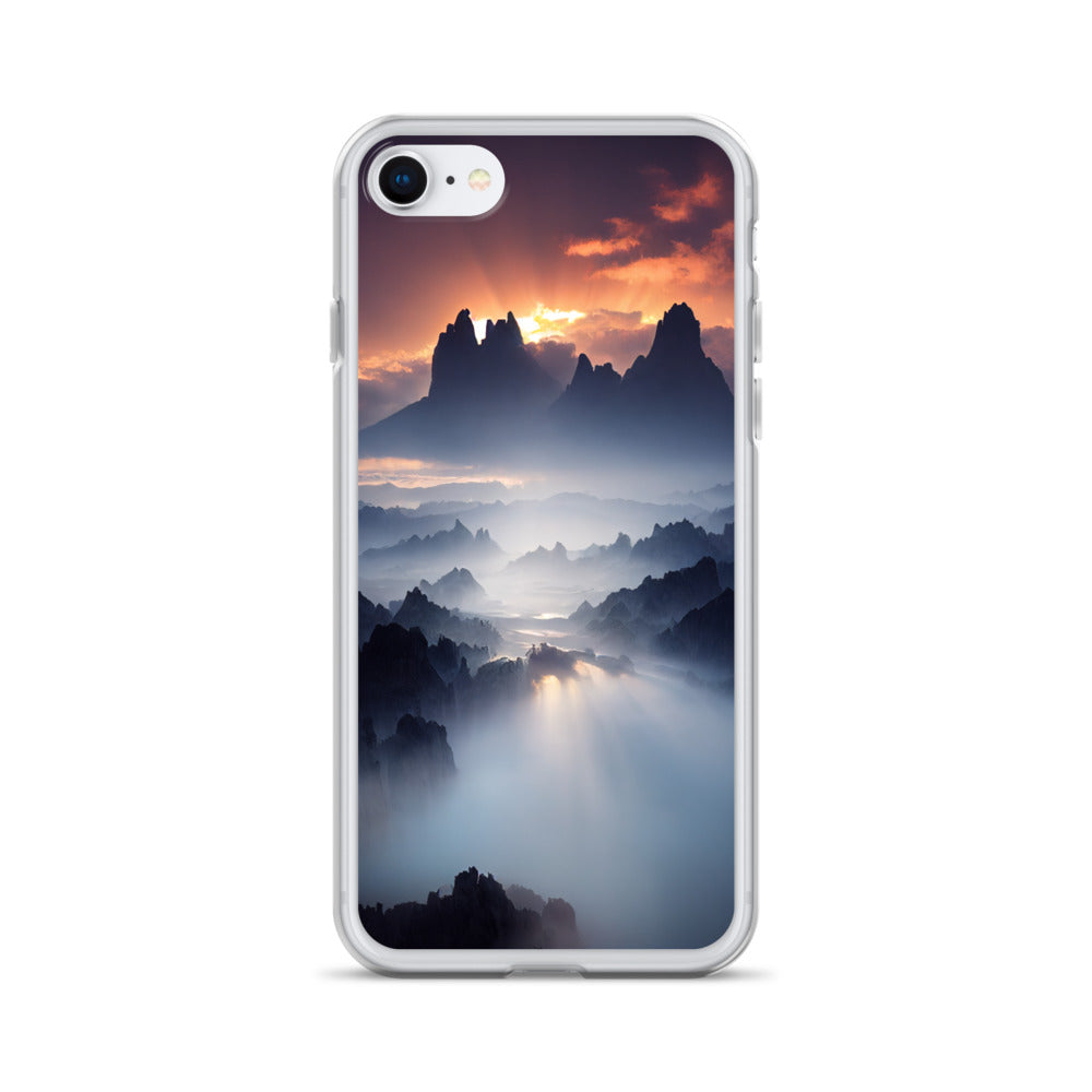 iPhone Case - Craggy Mountains Landscape