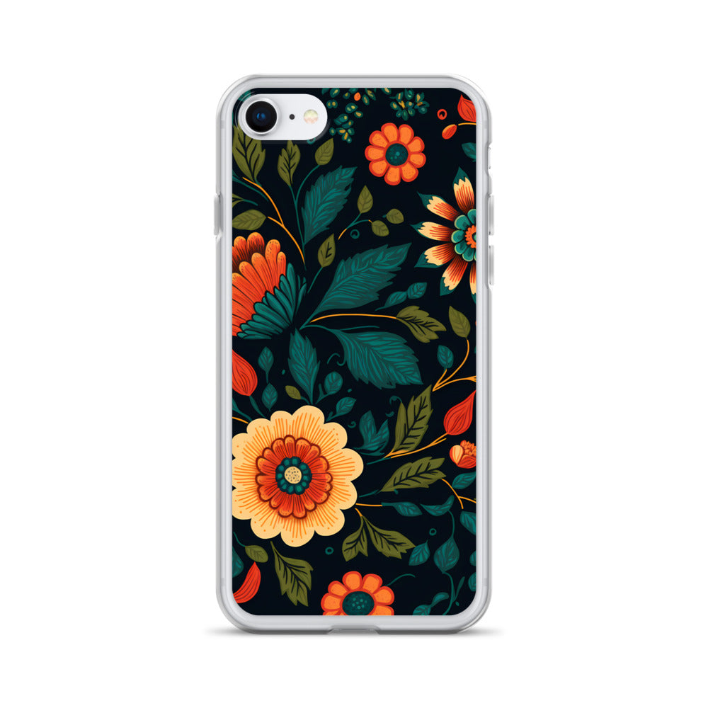 iPhone Case - Orange Florals