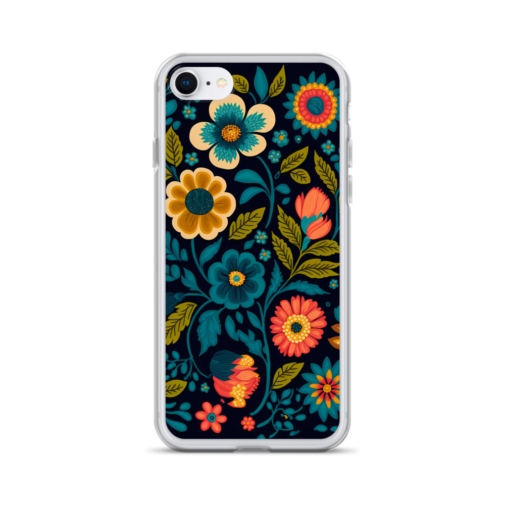 iPhone Case - Bright Mixed Blossoms