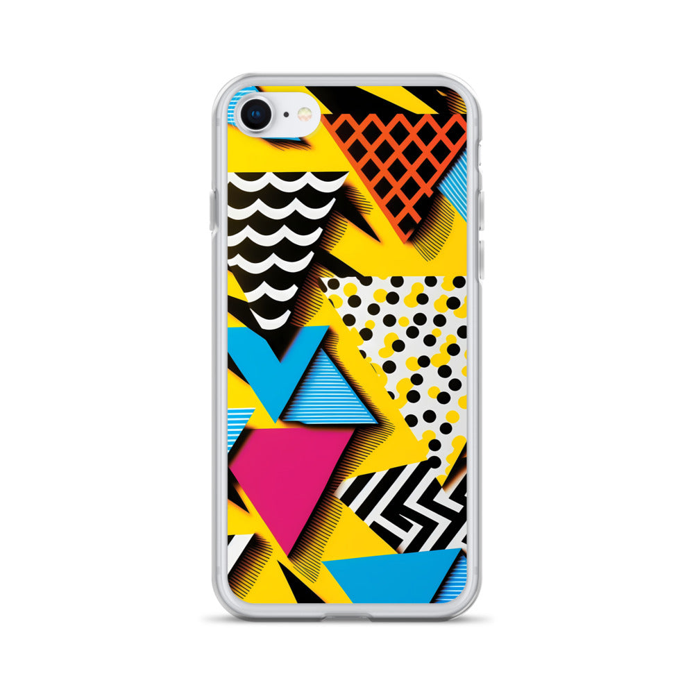 iPhone Case - Bright 80s Pattern