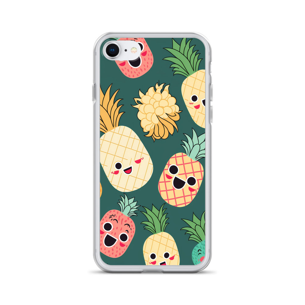 iPhone Case - Happy Pineapples