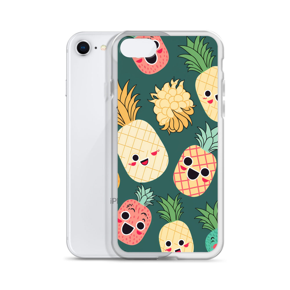 iPhone Case - Happy Pineapples