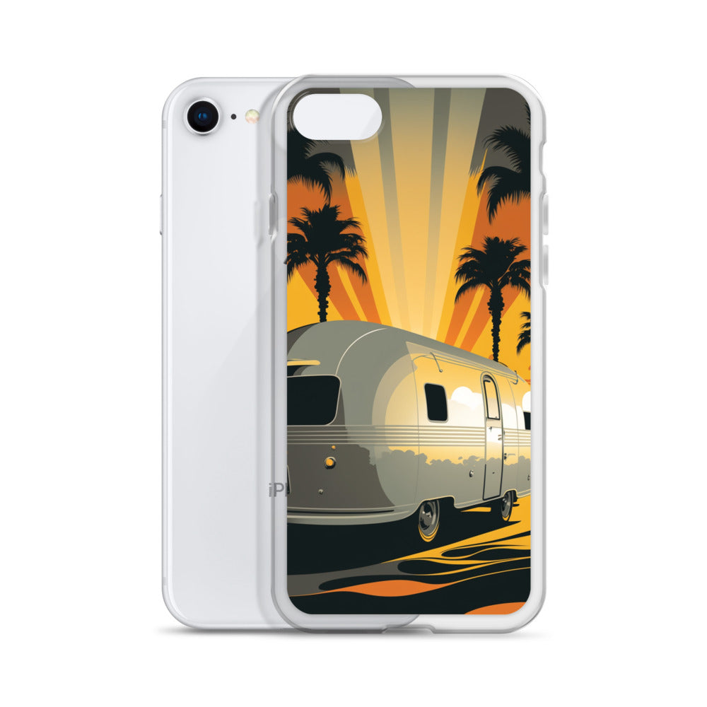 iPhone Case - Sunset Rays and Camper
