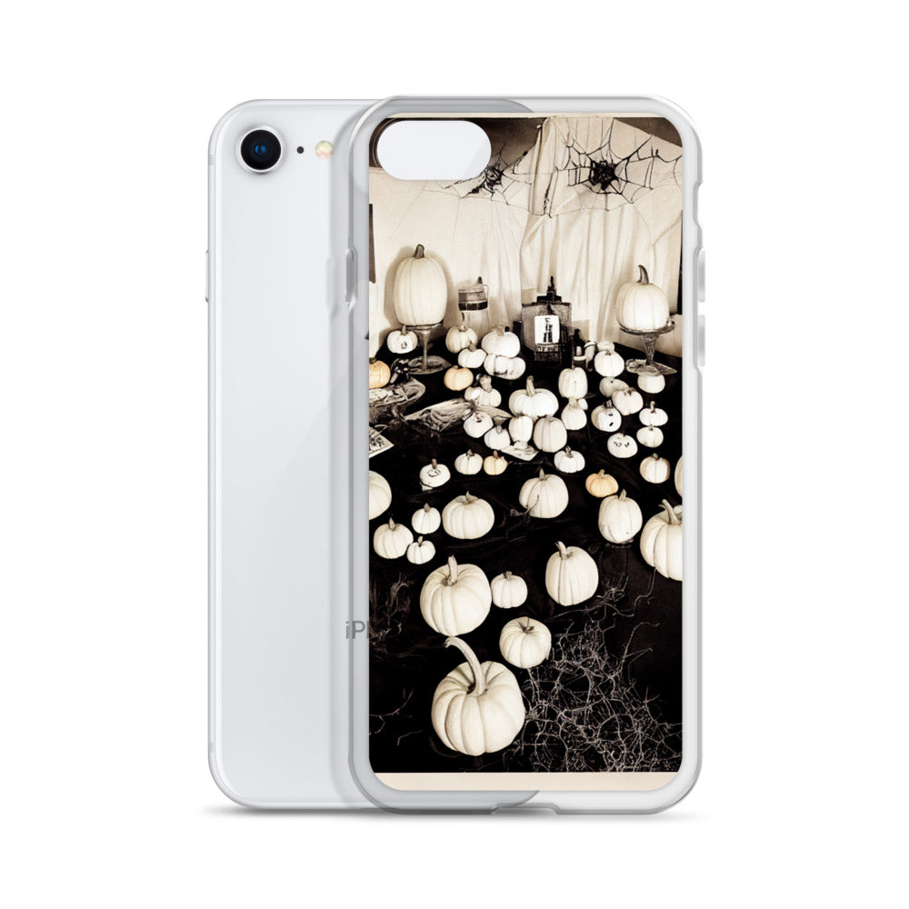 iPhone Case - Halloween White Pumpkins