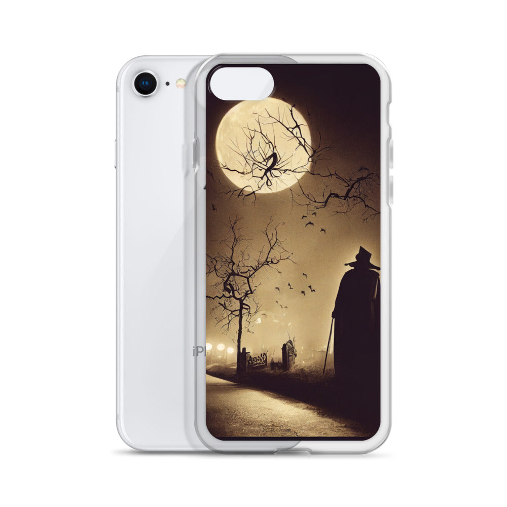 iPhone Case - Halloween Spooky Cemetery
