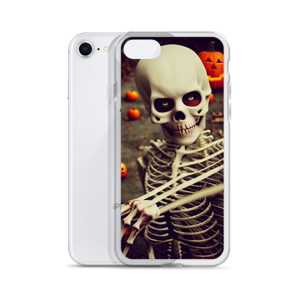 iPhone Case - Halloween Scary Skeleton