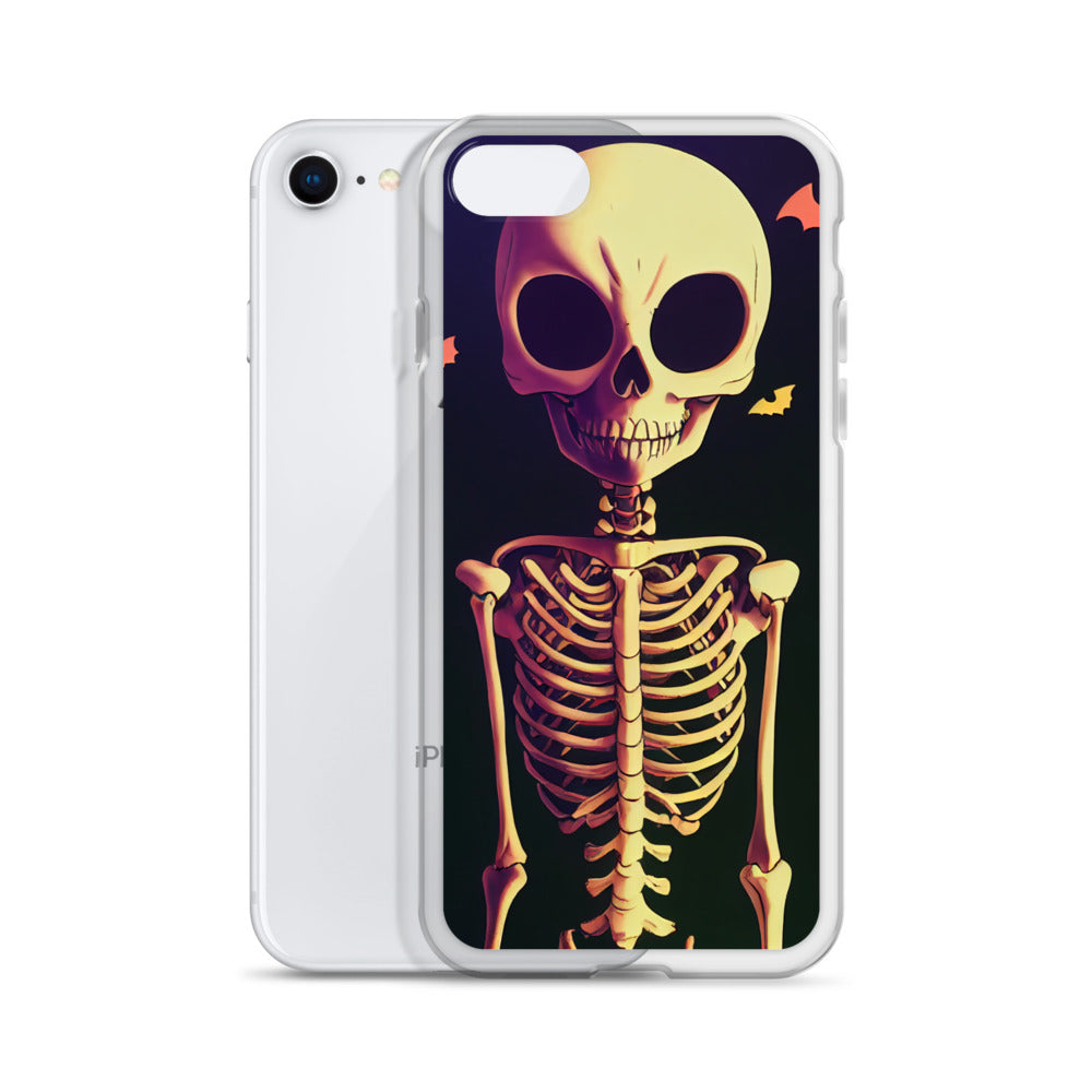iPhone Case - Halloween Cartoon Skeleton