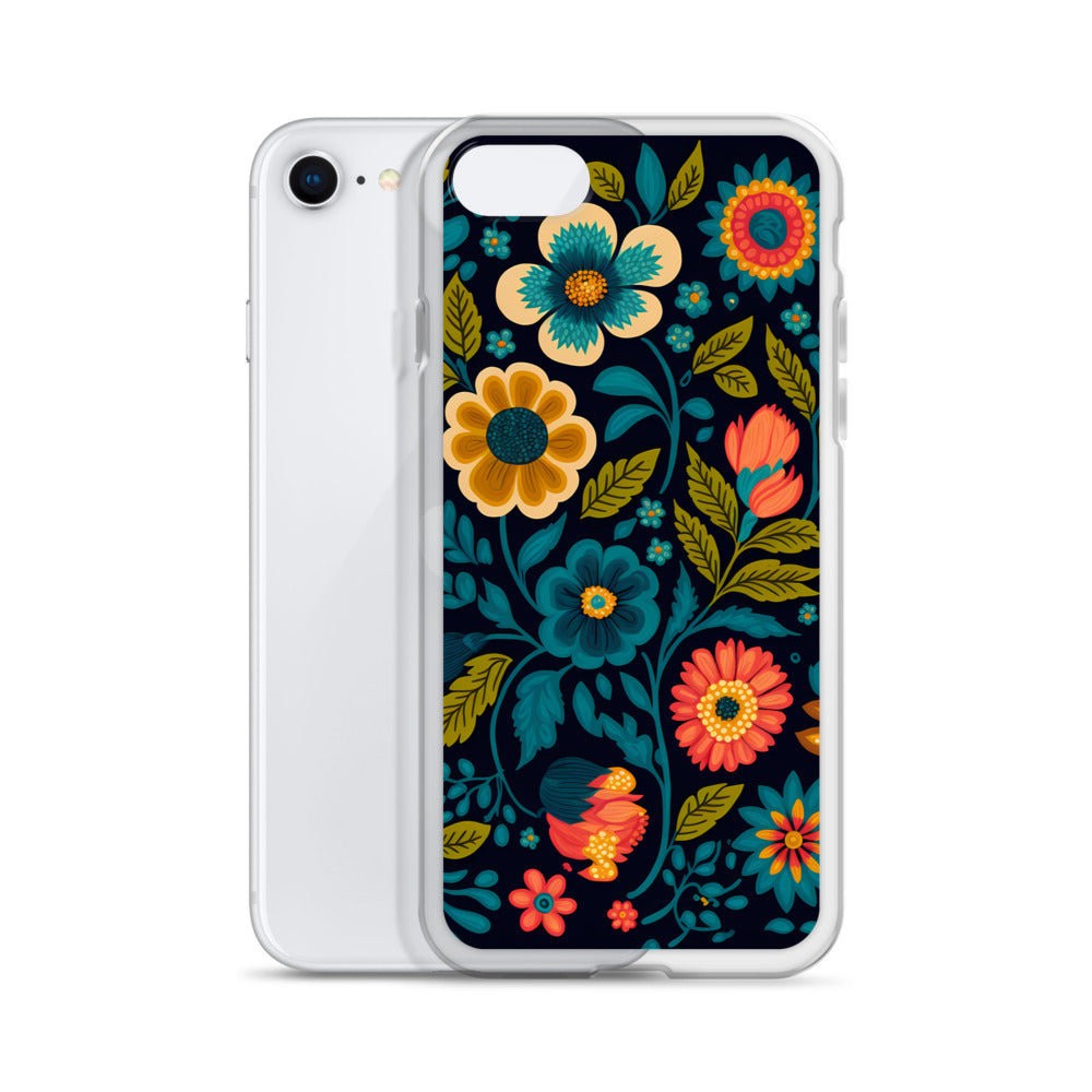 iPhone Case - Bright Mixed Blossoms