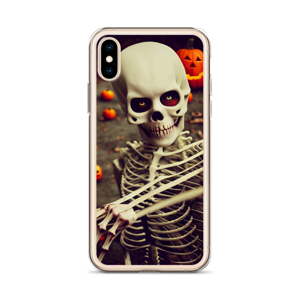 iPhone Case - Halloween Scary Skeleton