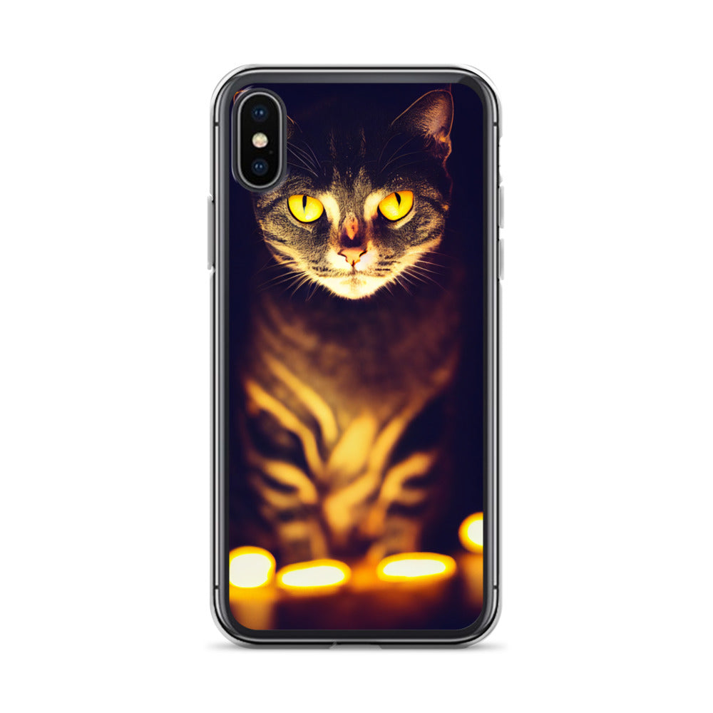 iPhone Case - Candle Lit Cat