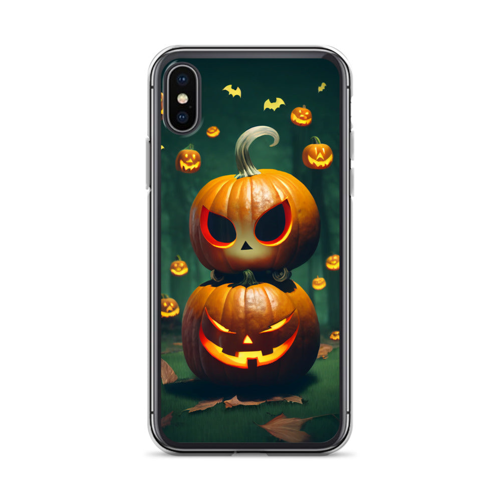 iPhone Case - Stacked Halloween Jack-o-Lanterns