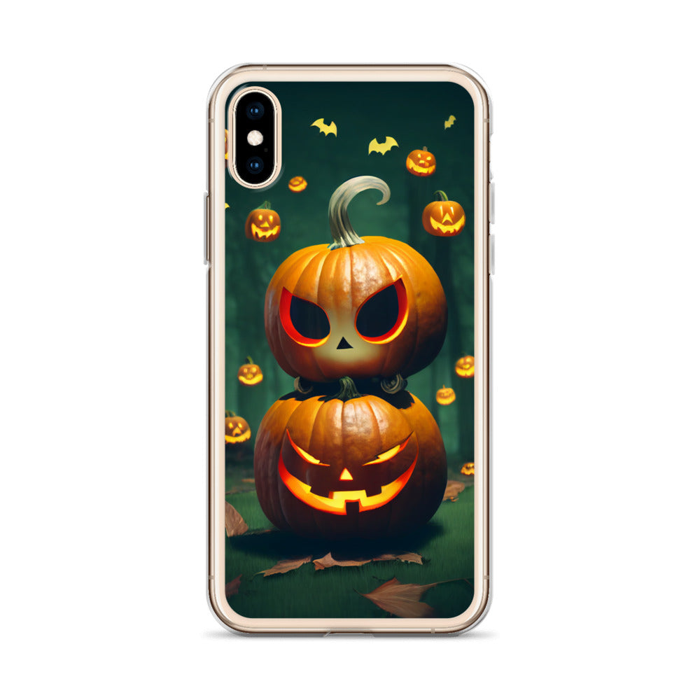 iPhone Case - Stacked Halloween Jack-o-Lanterns
