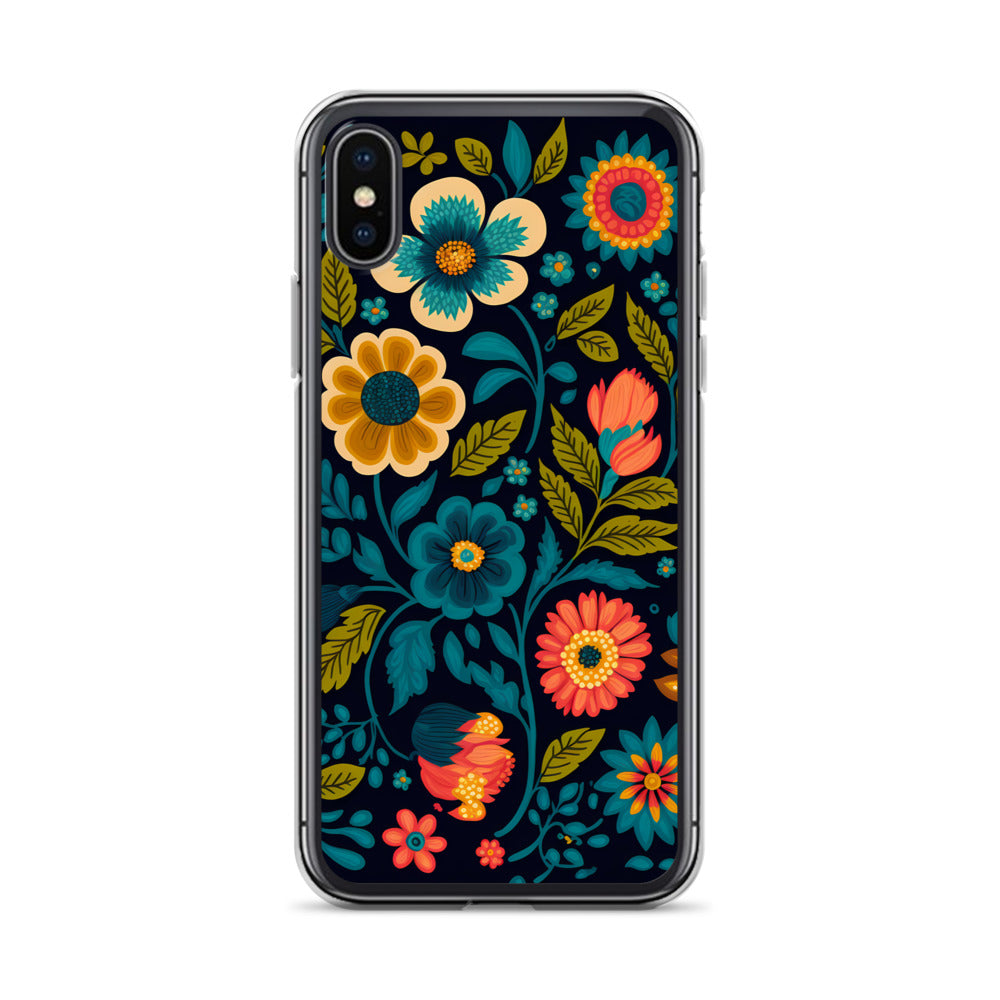 iPhone Case - Bright Mixed Blossoms