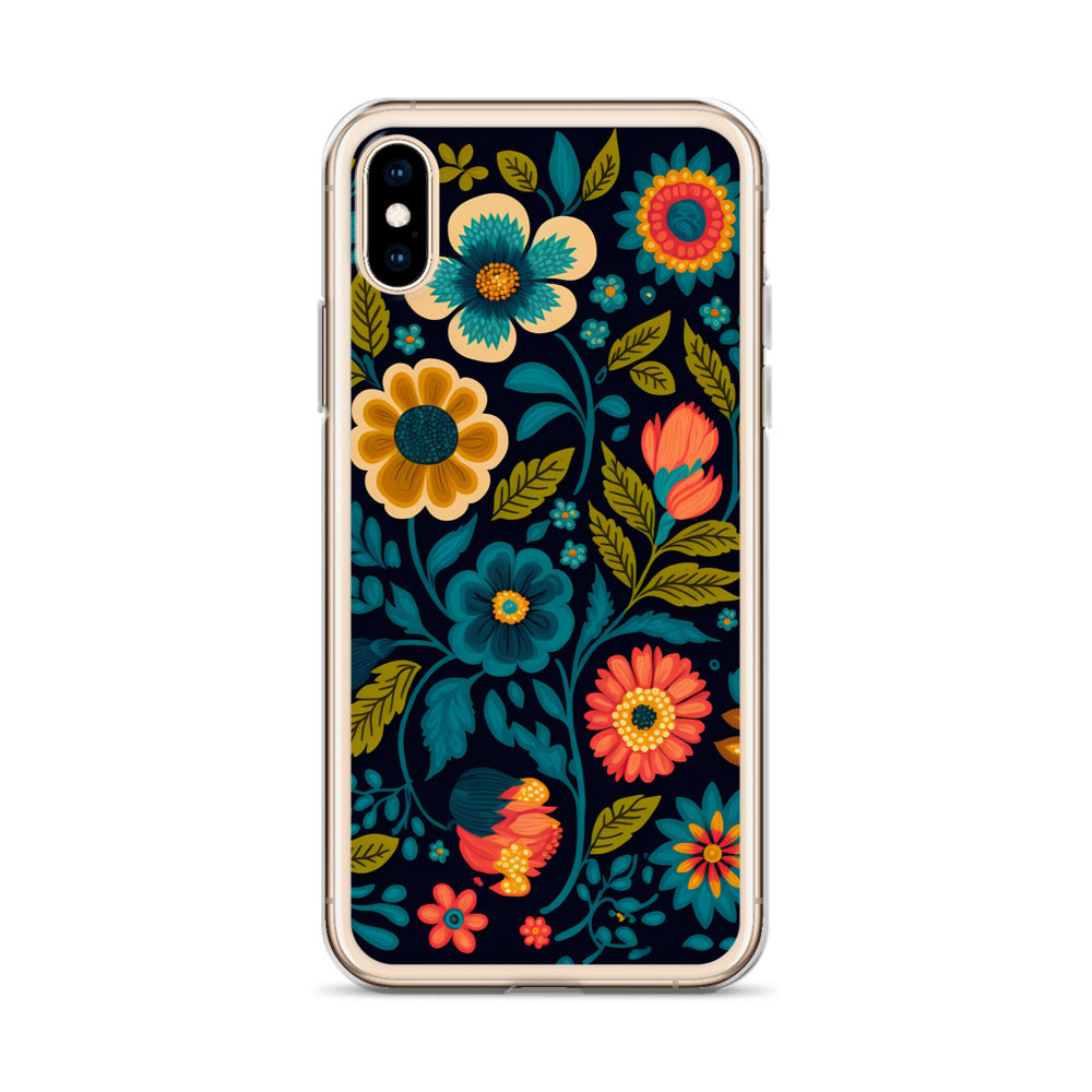 iPhone Case - Bright Mixed Blossoms