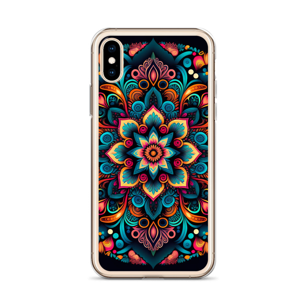iPhone Case - Neon Mandala