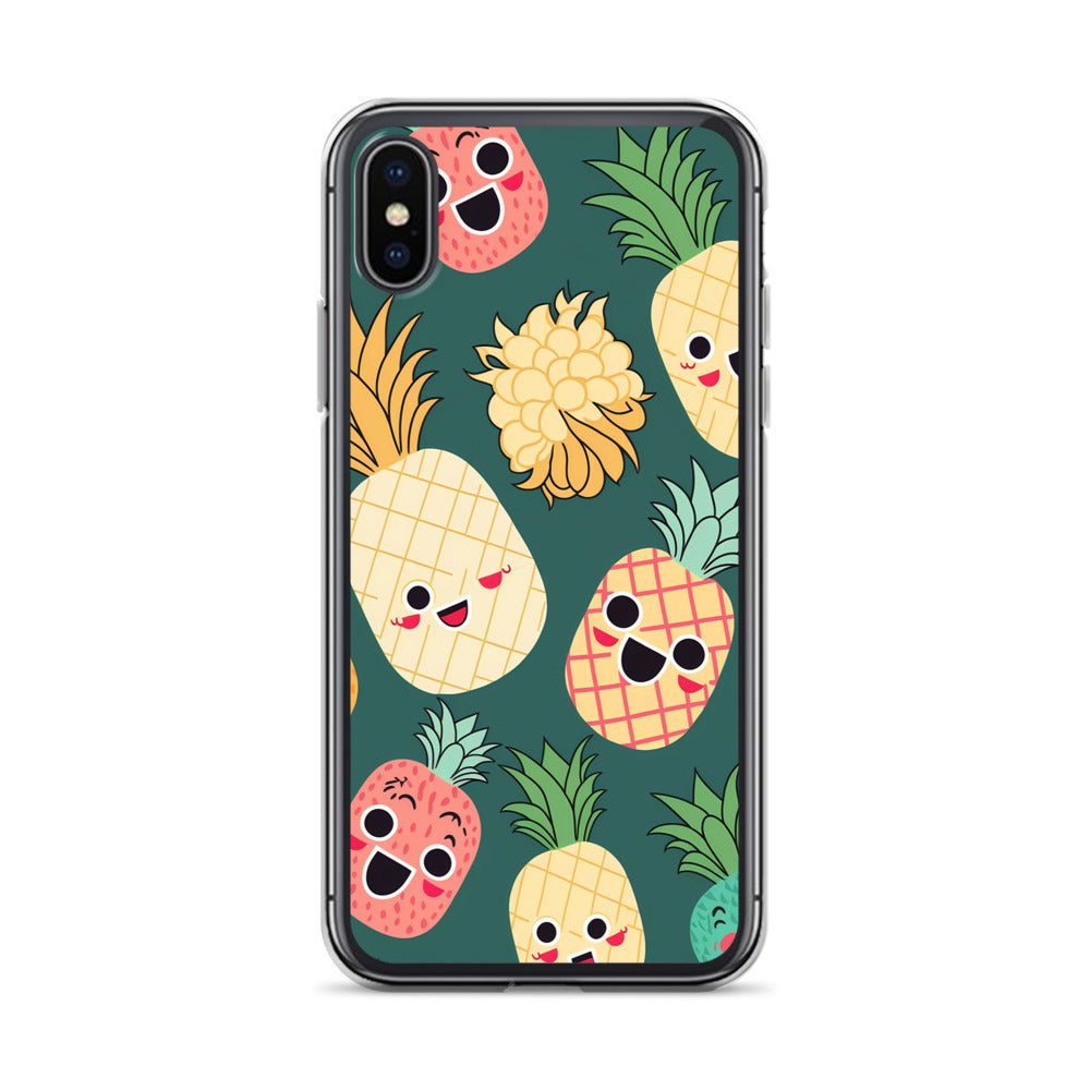 iPhone Case - Happy Pineapples