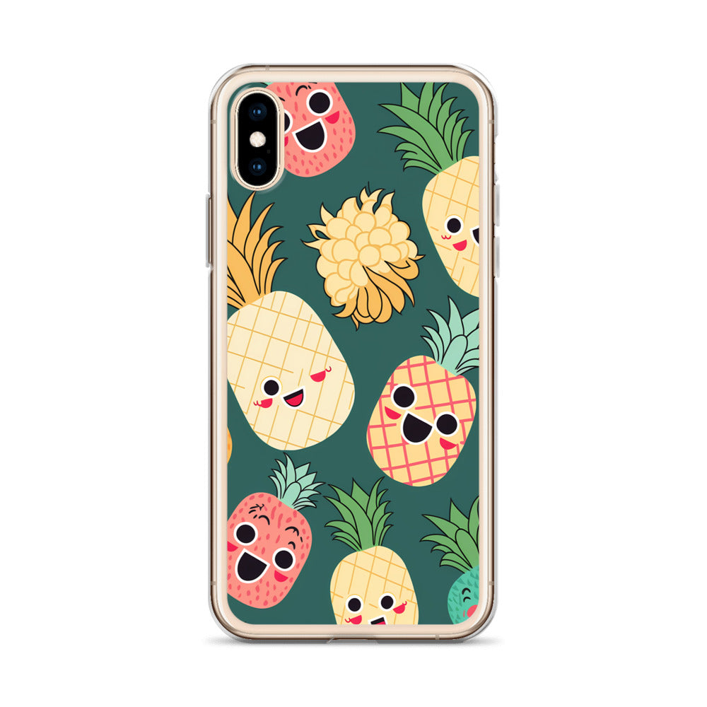 iPhone Case - Happy Pineapples