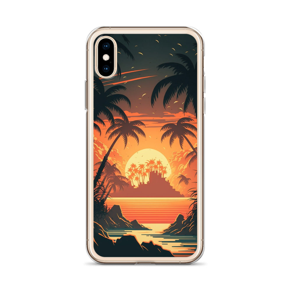 iPhone Case - Palm Island Sunset