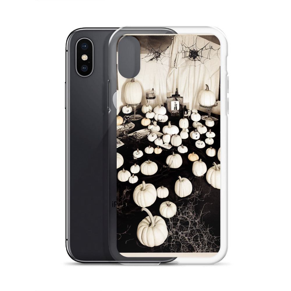 iPhone Case - Halloween White Pumpkins