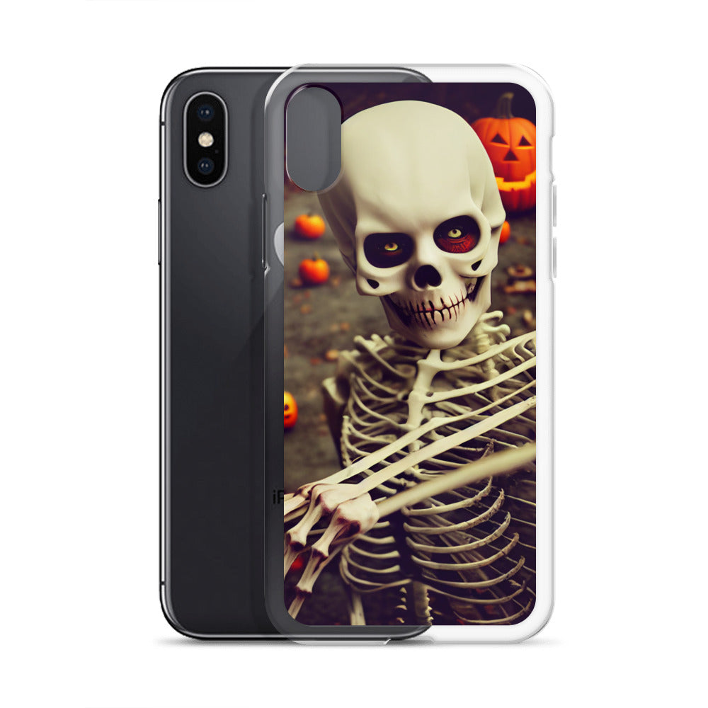 iPhone Case - Halloween Scary Skeleton