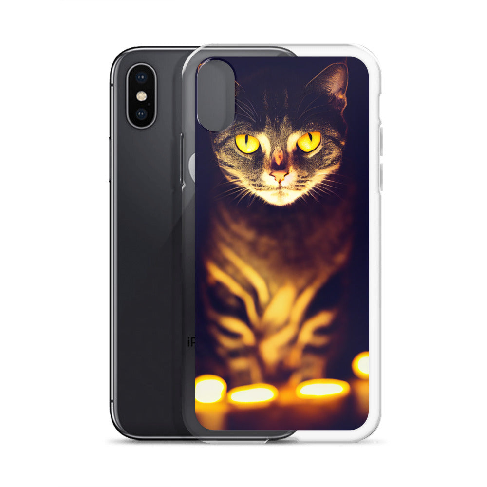 iPhone Case - Candle Lit Cat