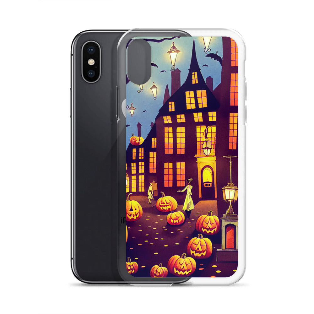 iPhone Case - Night on Halloween Lane