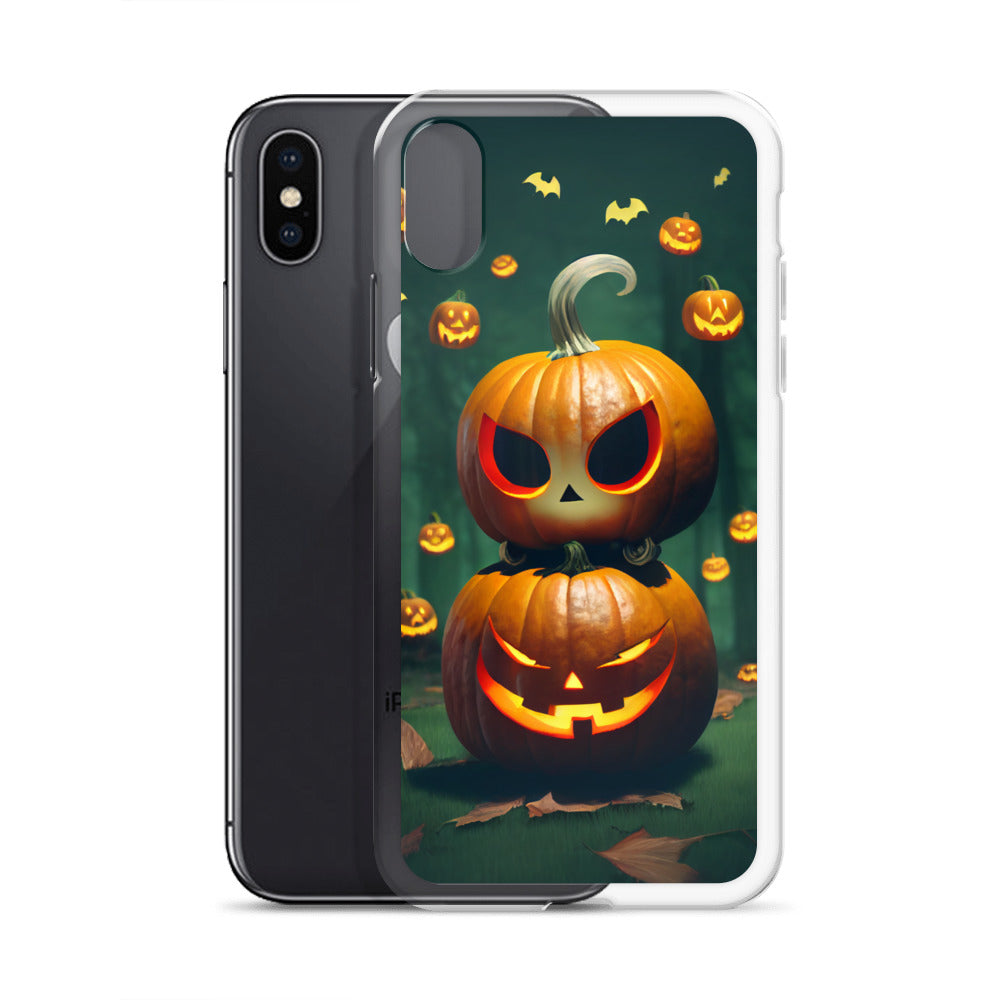 iPhone Case - Stacked Halloween Jack-o-Lanterns