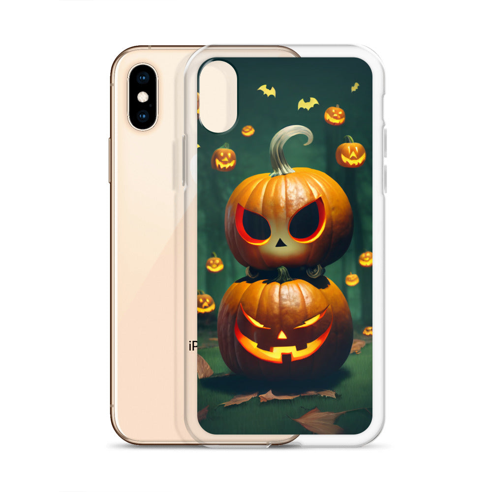 iPhone Case - Stacked Halloween Jack-o-Lanterns