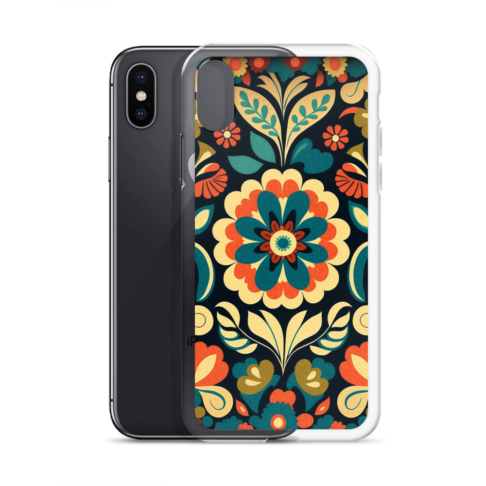 iPhone Case - Bright Floral Pattern