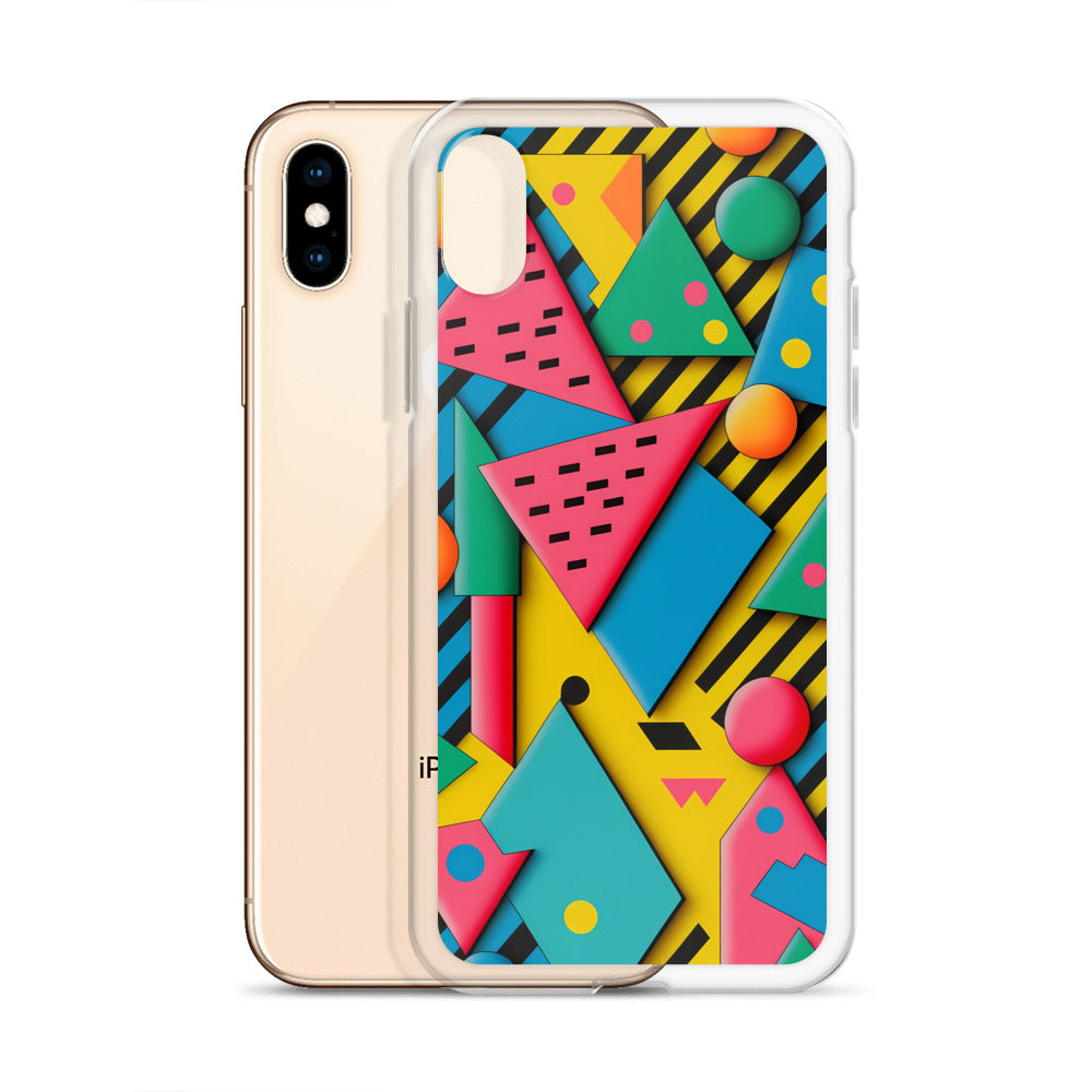 iPhone Case - 80s Dimensional Shapes