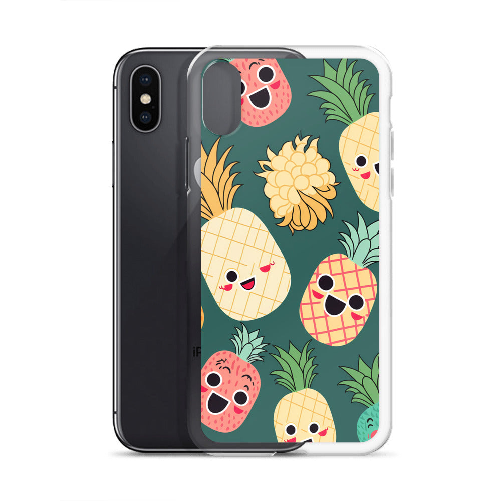 iPhone Case - Happy Pineapples