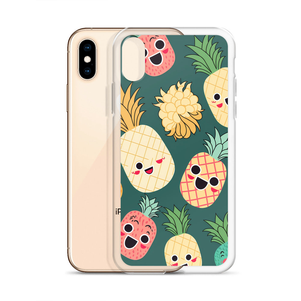 iPhone Case - Happy Pineapples