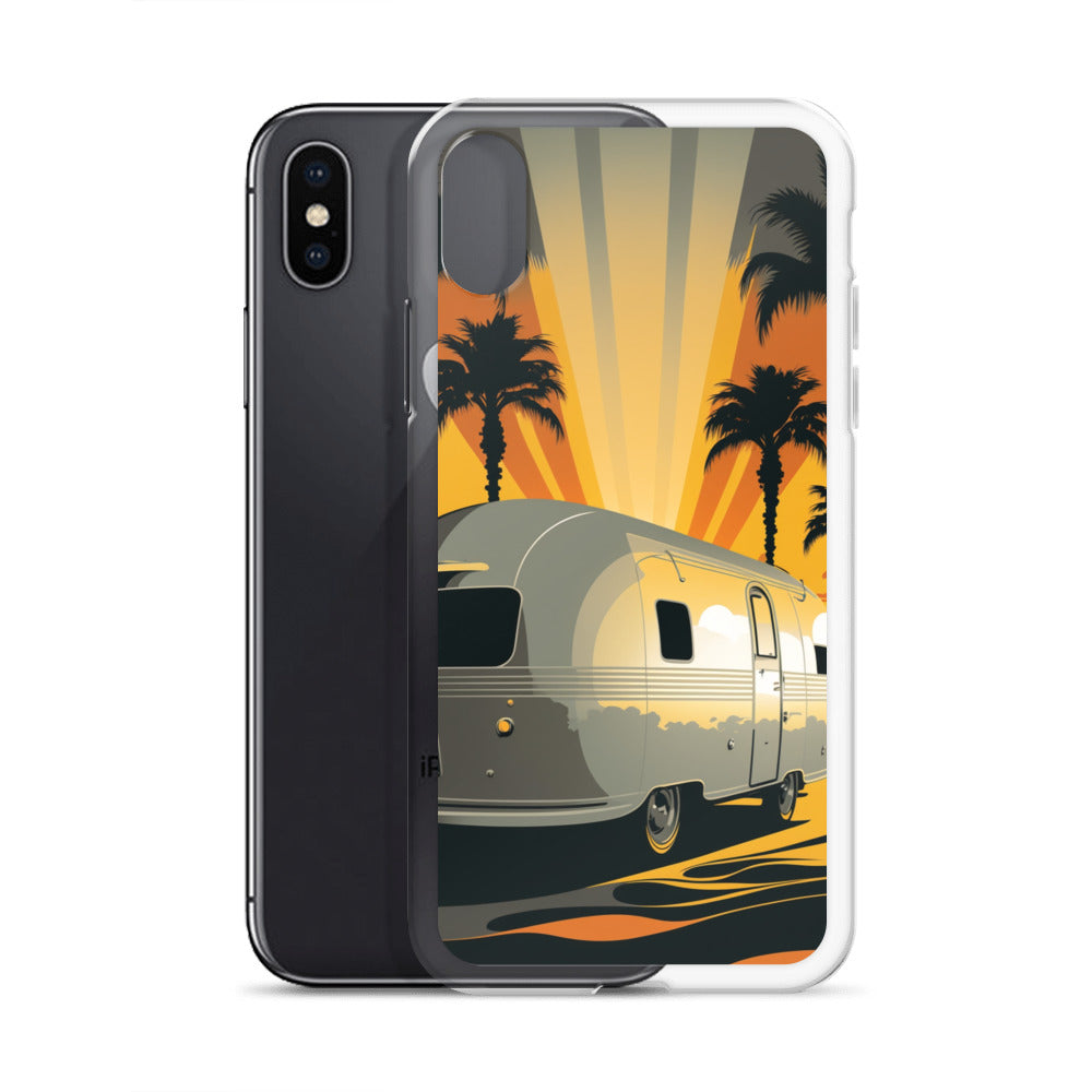 iPhone Case - Sunset Rays and Camper