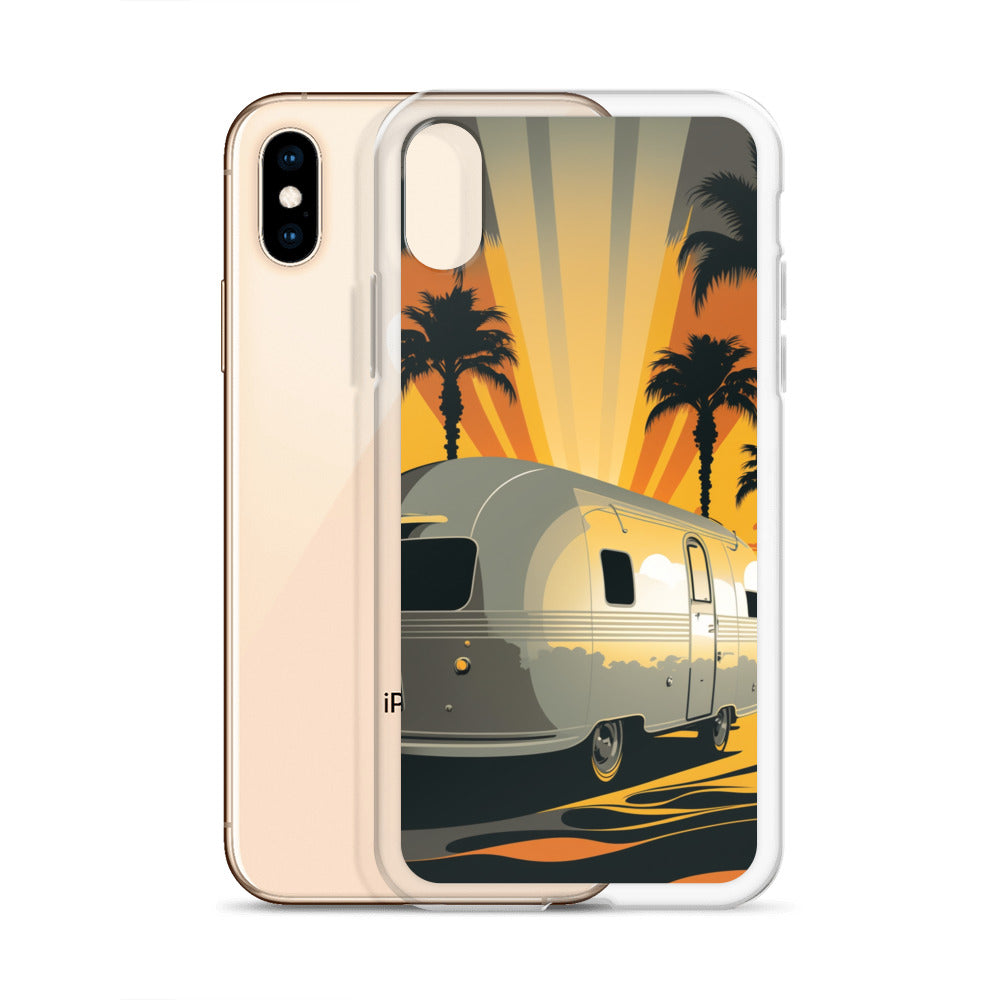 iPhone Case - Sunset Rays and Camper