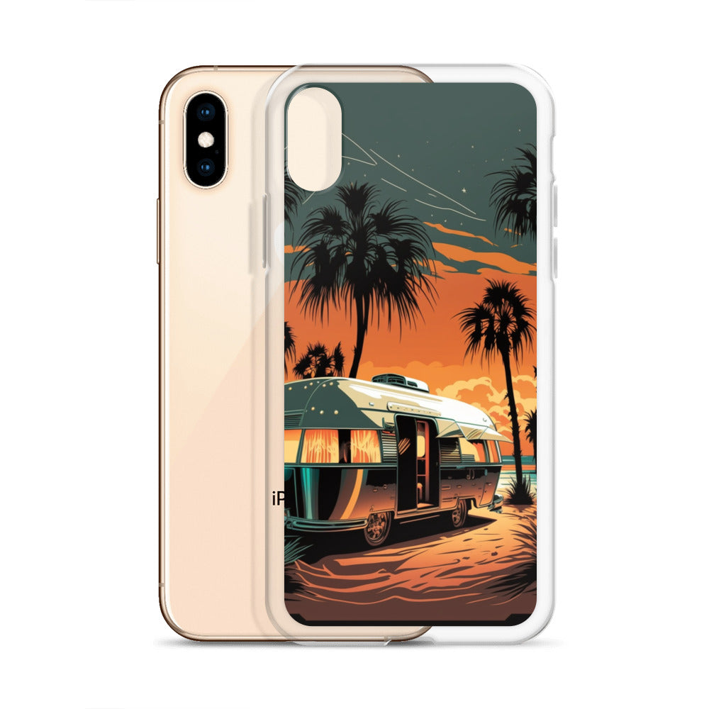 iPhone Case - Silver Beach Camper