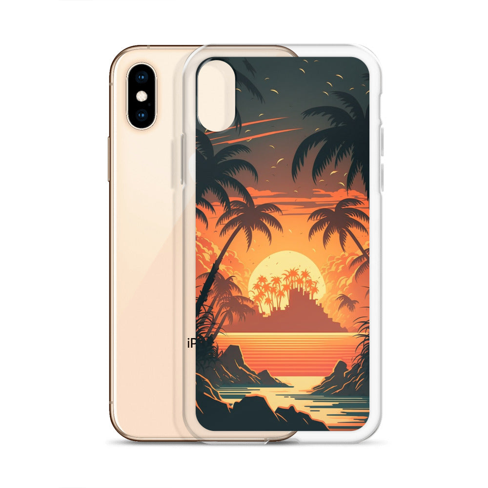 iPhone Case - Palm Island Sunset