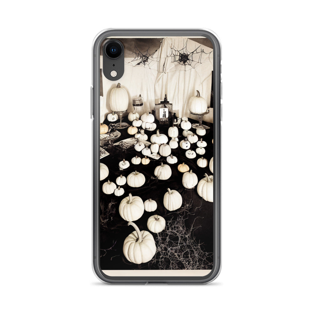 iPhone Case - Halloween White Pumpkins