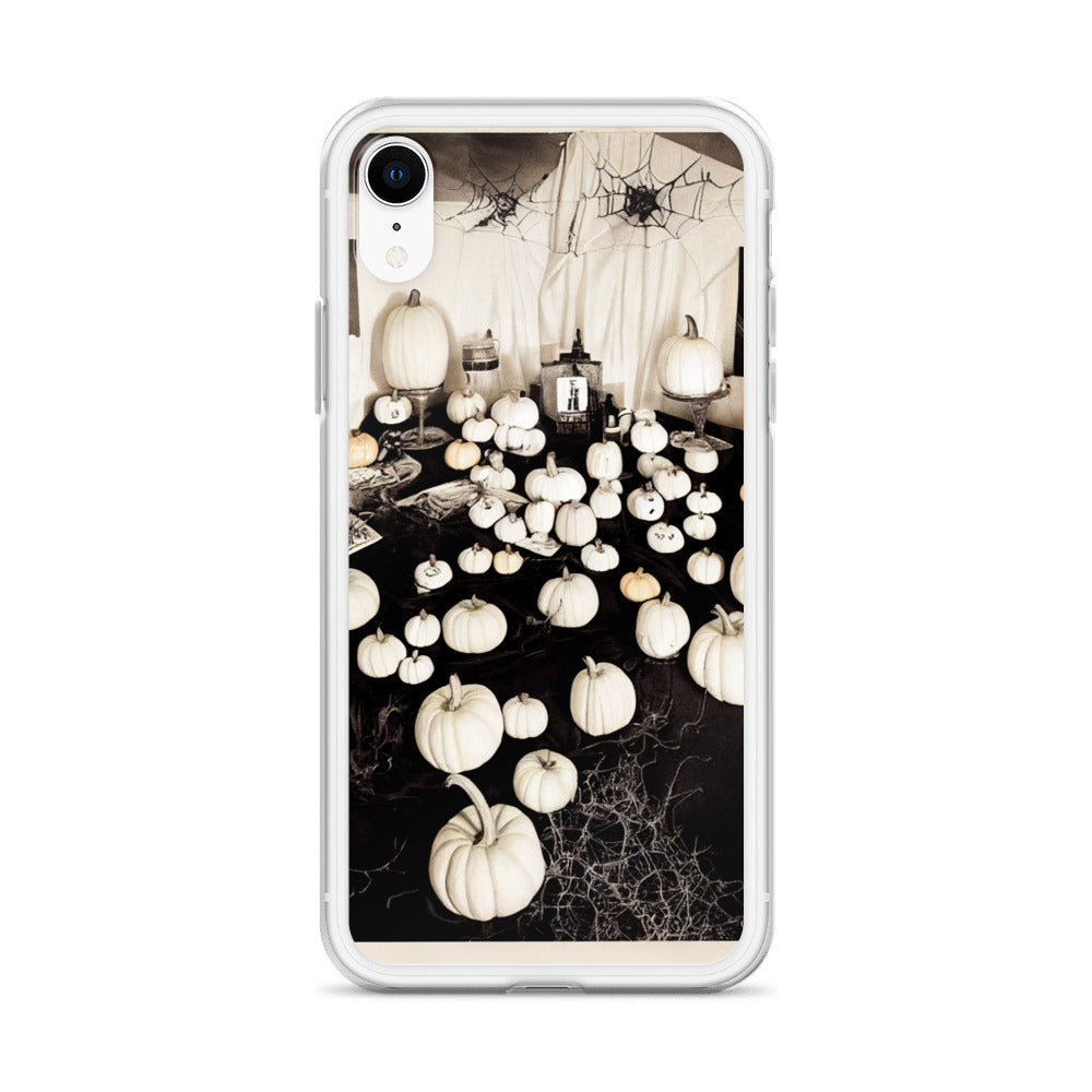 iPhone Case - Halloween White Pumpkins