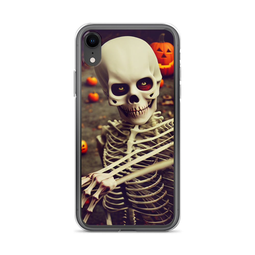 iPhone Case - Halloween Scary Skeleton