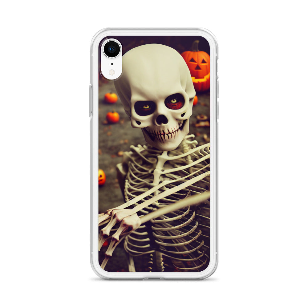 iPhone Case - Halloween Scary Skeleton